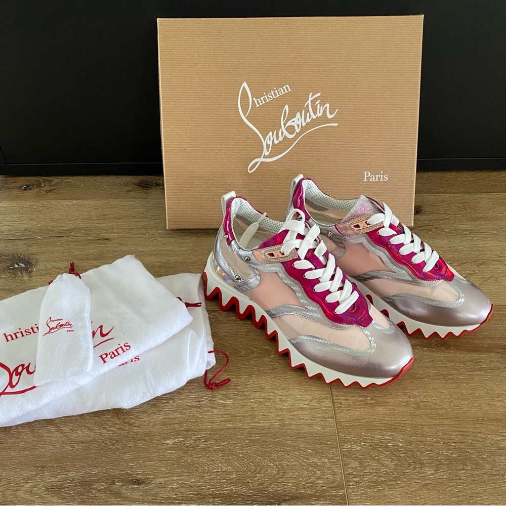 Christian Louboutin Sharkina sneakers pink